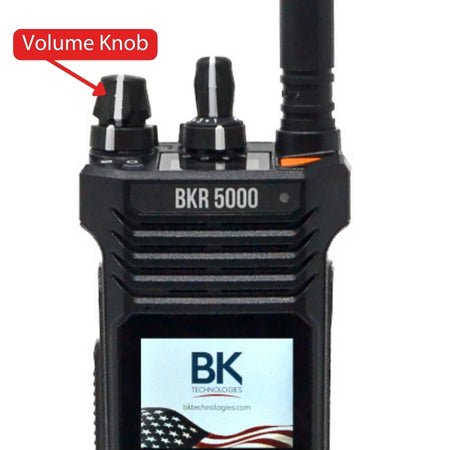 Replacement Volume Knob, BKR0034 for BKR5000 Radios - 49er Communications - BK Technologies