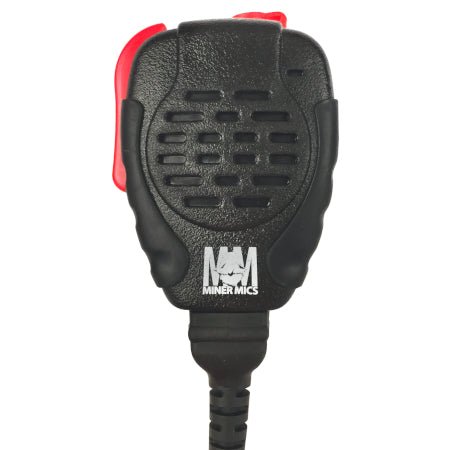 Ruggedized Miner Speaker Mic for BK DPH, GPH - 49er Communications - Miner Mic