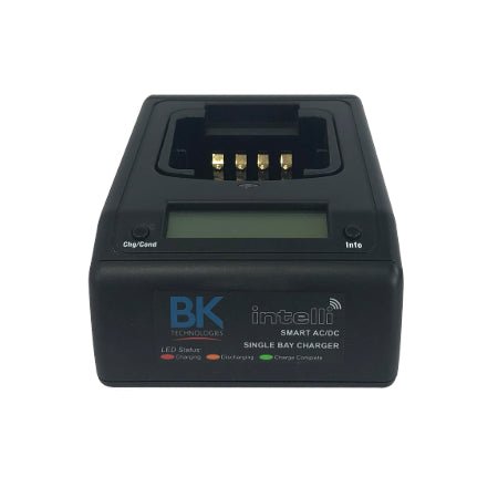 Single Bay Desktop Smart Charger, KAA0303 - 1 for KNG - 49er Communications - BK Technologies