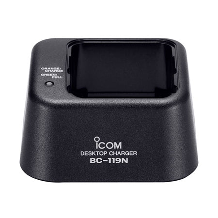 Single Desktop Charger, BC119NS 11 for iCOM IC - F70/80 & IC - F9011, IC - F9021 Radios - 49er Communications - iCOM