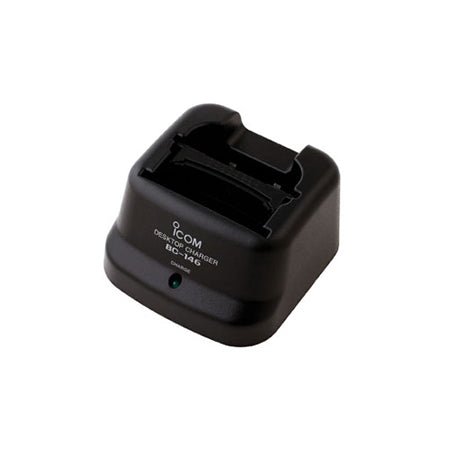 Single Desktop Charger, BC146 for iCOM F11/21/3G/4G/30G/40G Radios with Ni - Cad and NiMH Batteries - 49er Communications - iCOM