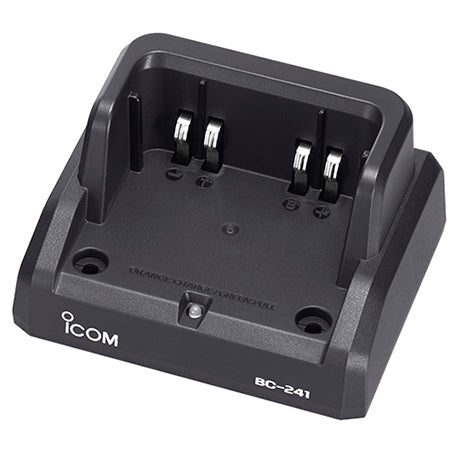 Single Desktop Charger, BC241 for iCOM IC - SAT100 Radios - 49er Communications - iCOM