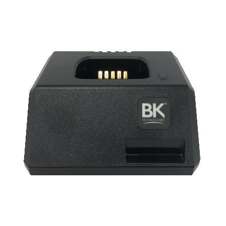 Single Radio Desktop Smart Charger, BKR0300 for BKR5000 Portable Radios (DISCONTINUED) - 49er Communications - BK Technologies