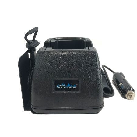 Single Radio Vehicle Charger for Motorola XTS2500, Cosmo & VP400 Series Radios - 49er Communications - 49er Communications