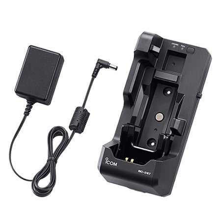 Single Vehicle Charger, BC247 for iCOM IC - SAT100 Radios - 49er Communications - iCOM