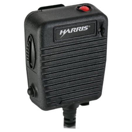 Speaker Mic with Emergency Button, XL - AE4B for Harris XL - 200P Series Radios - 49er Communications - Harris