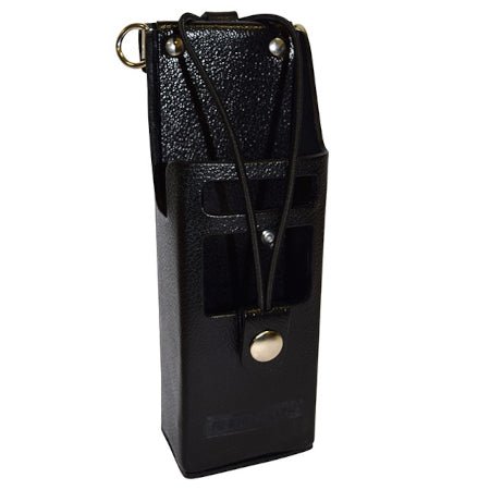 Standard Leather Holster with LCD Window, LAA0425 for DPH, GPH - 49er Communications - BK Technologies