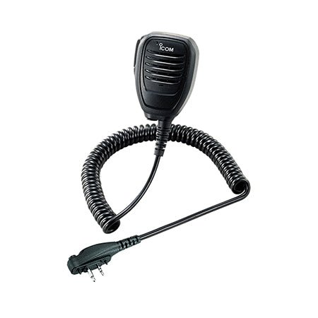 Submersible Speaker Microphone, HM222HLWP for iCom Radios with 2 - pin Screw Down Connectors - 49er Communications - iCOM