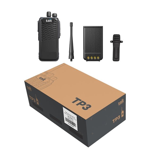 TP3300 Tait Portable DMR Tier 2 & Analog | Elite Business Radio - 49er Communications - Tait