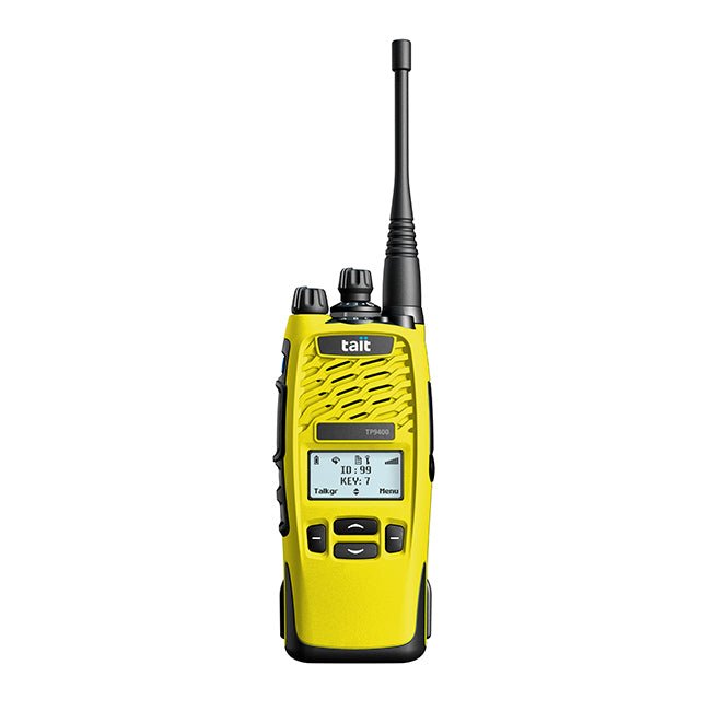 TP9400 Tait Single Band, 4 Key, P25 Handheld Radio - 49er Communications - Tait