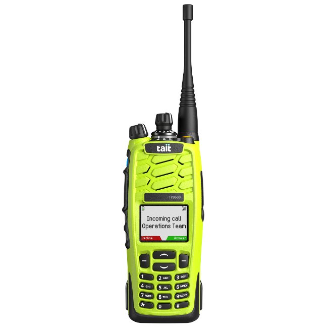 TP9600 Single Band, Full Keypad, P25 Portable Radio - 49er Communications - Tait