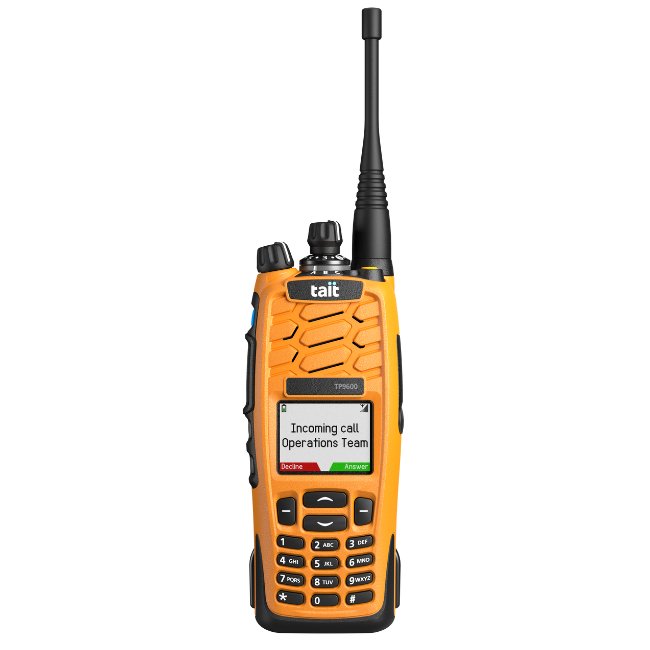 TP9600 Single Band, Full Keypad, P25 Portable Radio - 49er Communications - Tait