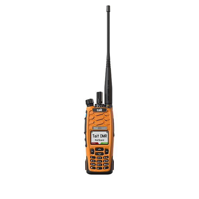 TP9700 Tait DMR Multiband Portable Radio - 49er Communications - Tait