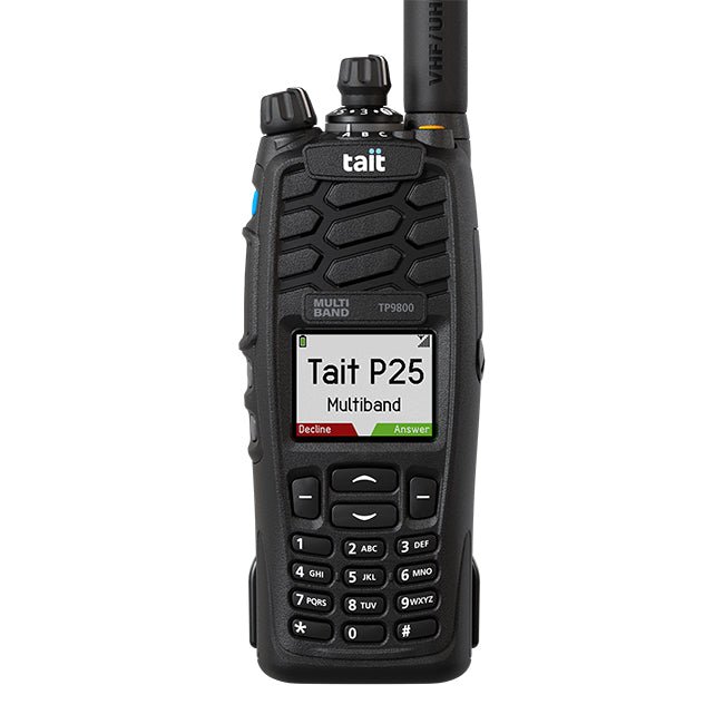 TP9800 Tait P25 Multiband Portable Radio - 49er Communications - Tait