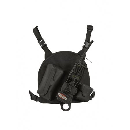 Universal, Adjustable Fit, Nylon Radio Chest Pack - 49er Communications - 49er Communications