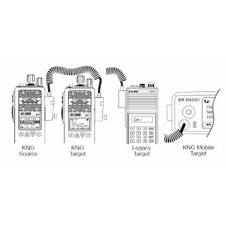 Universal Cloning Cable for KNG P to Legacy Radios, KAA0701 - 49er Communications - BK Technologies