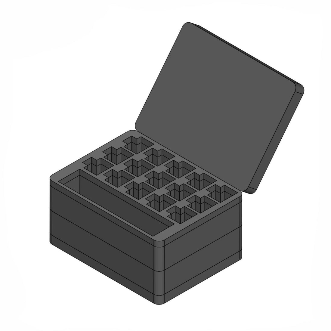 Weather Proof Radio Cache Case For Up To 15 BKR9000 Handheld Radios - 49er Communications - 49er Communications
